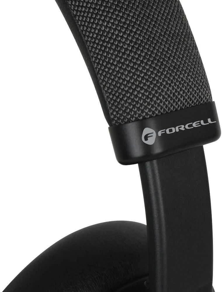 Belaidės ausinės Forcell F-Audio Touch Beat ANC juodas
