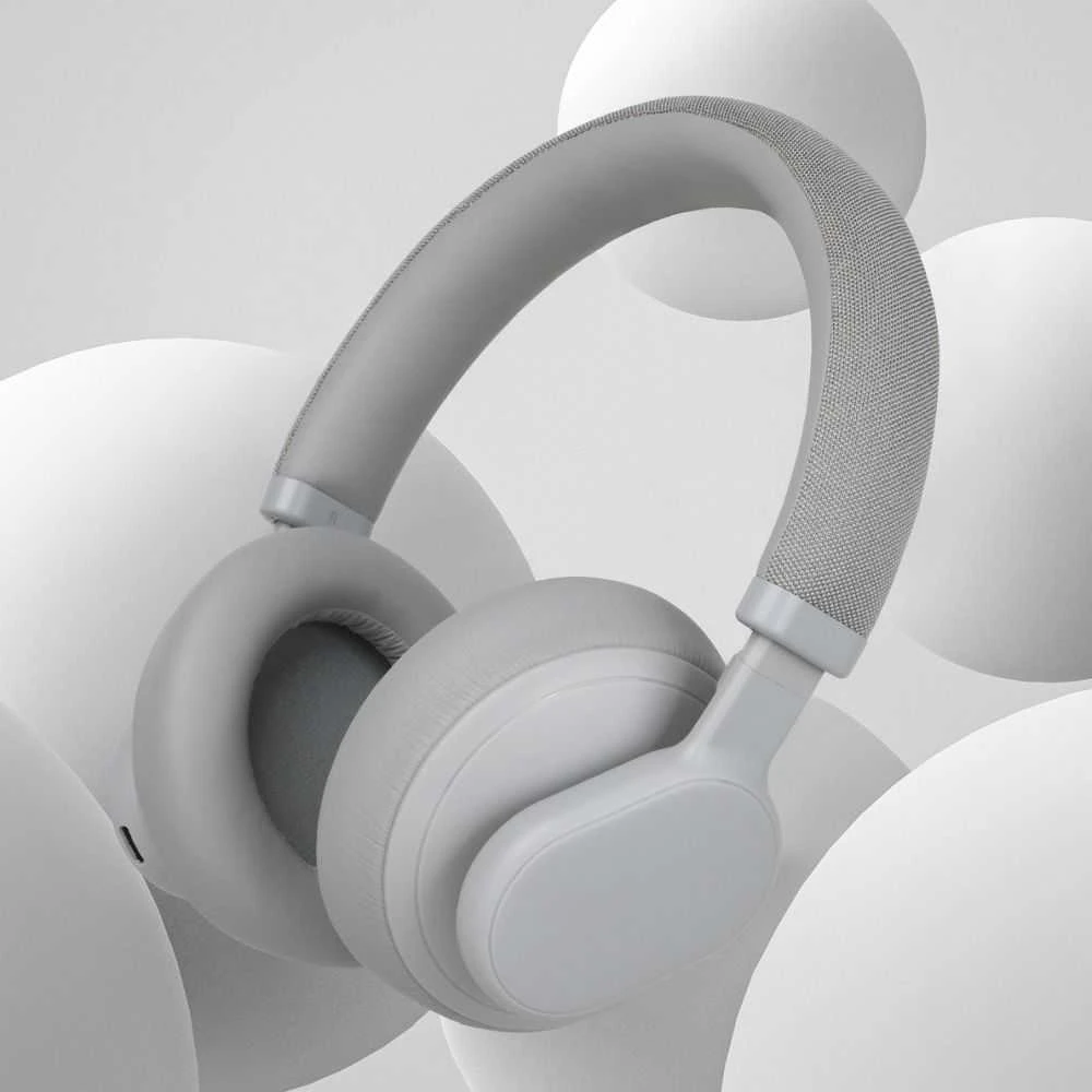 Belaidės ausinės Forcell F-Audio Touch Beat ANC pilkas