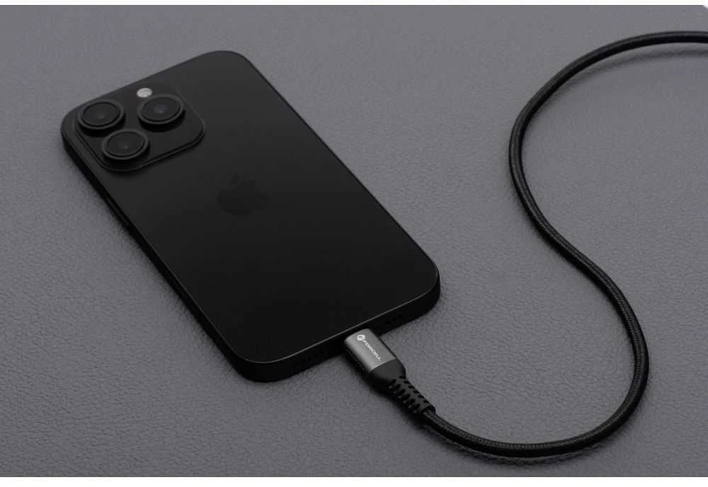 USB C į USB C laidas Forcell F-Energy QC4.0 PD 5A 100W Cafule 3 m C260 juodas
