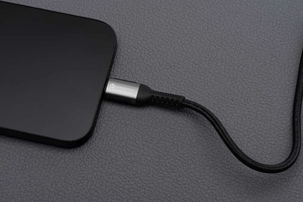 USB C į USB C laidas Forcell F-Energy QC4.0 PD 5A 240W Cafule 3 m C263 juodas