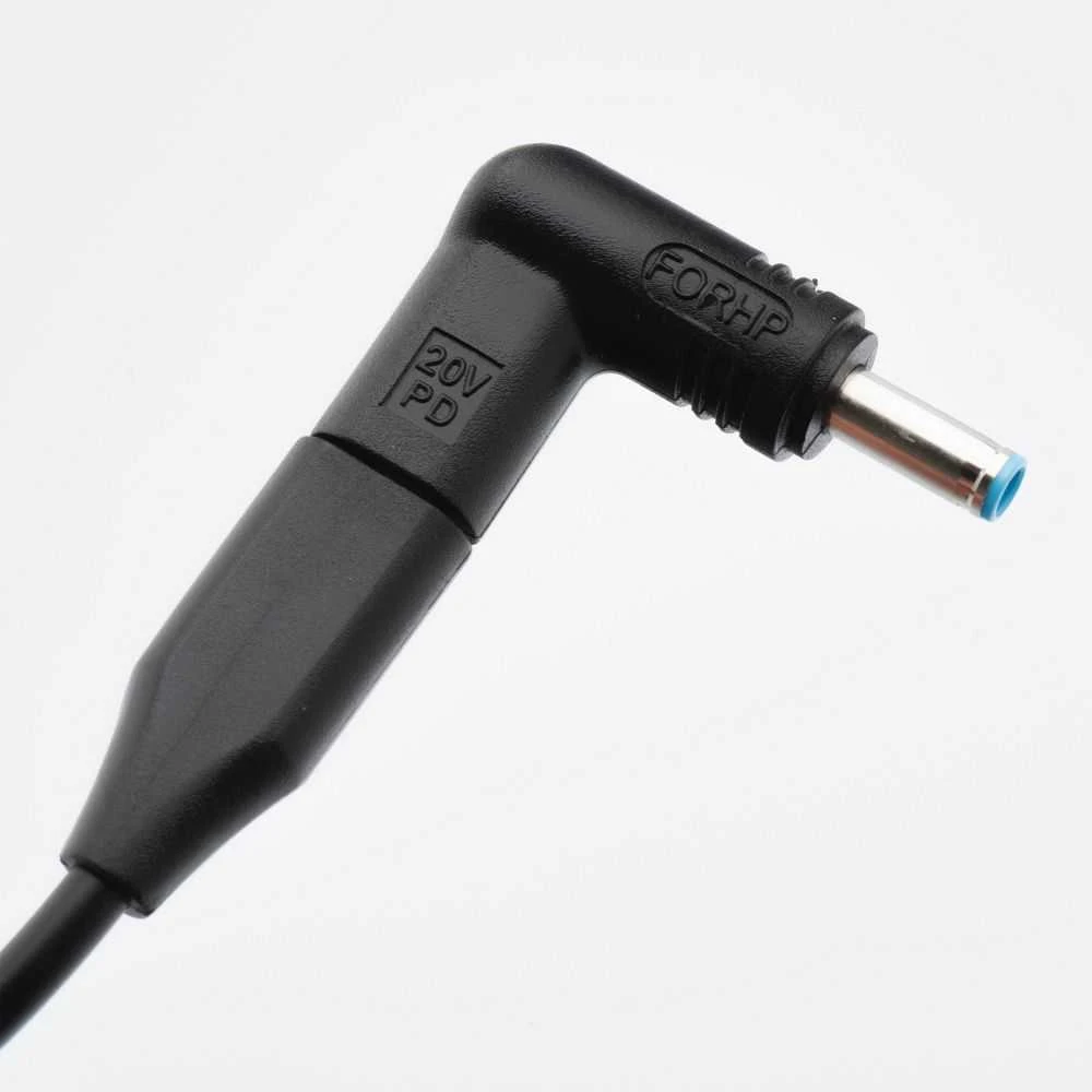 FORCELL F-ENERGY E856 uniwersal laptop charger 65W USB C + 6 adaptors - juodas