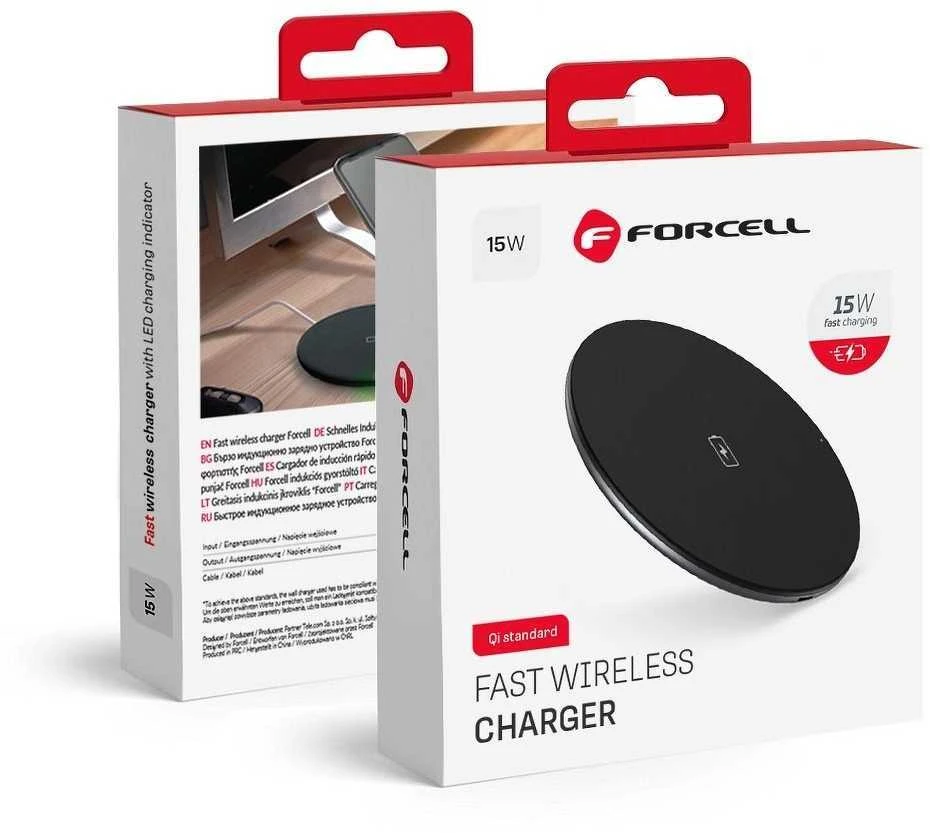 Belaidis įkroviklis Forcell (Quick Charge 15W)