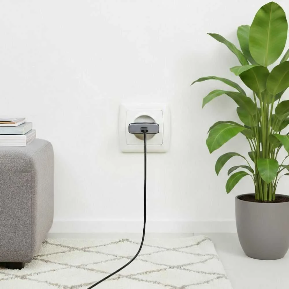 Telefono įkroviklis Forcell F-Energy Ultra Slim GaN III USB C PD QC4.0 3A 35W B135101-E juodas