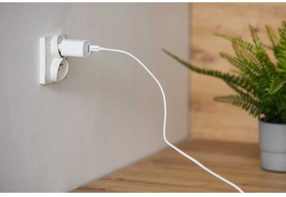 Įkroviklis Forcell (1xUSB-C;1xUSB 3A 30W) baltas