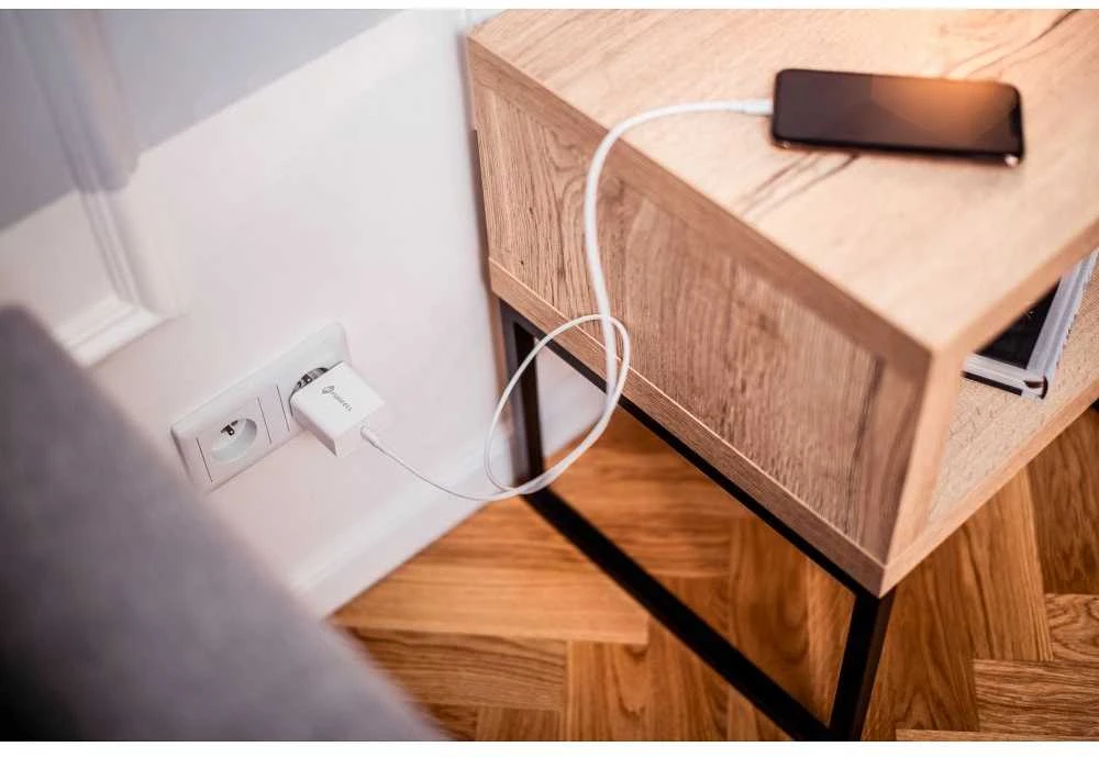Įkroviklis Forcell (1xUSB-C 3A 45W) baltas