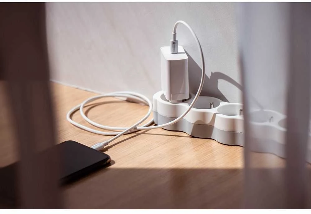 Įkroviklis Forcell (1xUSB-C 3A 45W) baltas