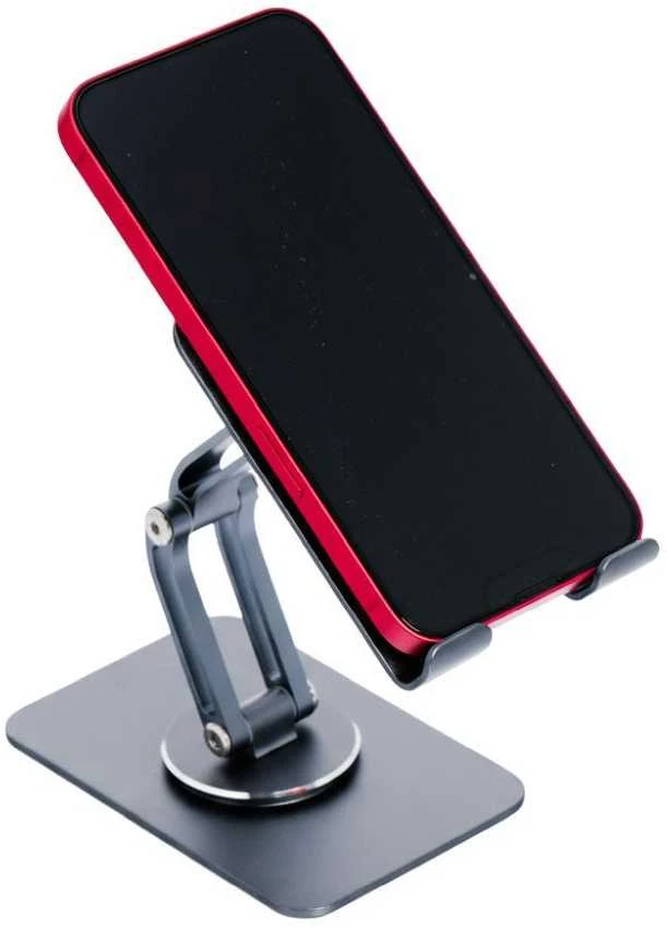 Desk holder for phone / tablet foldable Forcell F-Grip Fold Stand 2 360 pilka