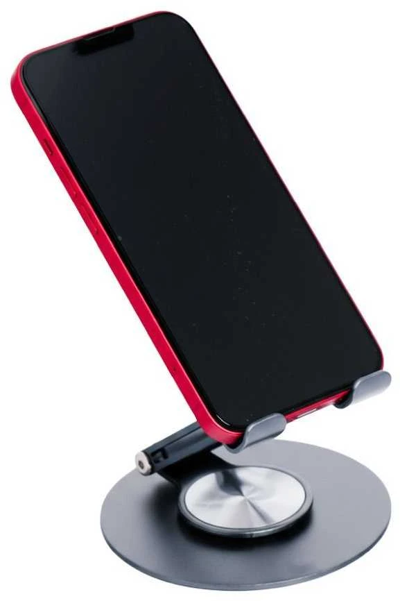 Desk holder for phone / tablet foldable Forcell F-Grip Fold Stand 3 360 pilka