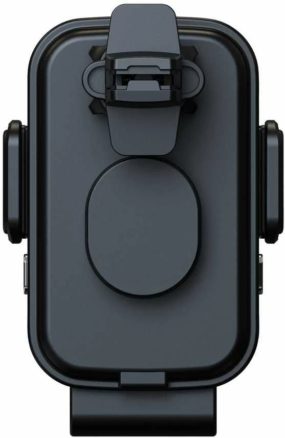 Belaidis automobilio telefono laikiklis Forcell F-Grip Grand F-24 15W oro išleidimo angos sidabrinis
