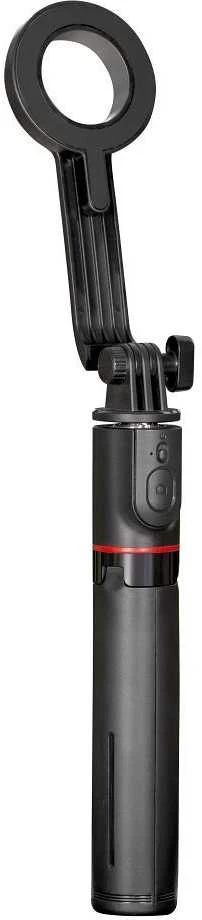 FORCELL F-GRIP MagSelfie S100M asmenukių lazda su bevieliu nuotolinio valdymo pulteliu juodas