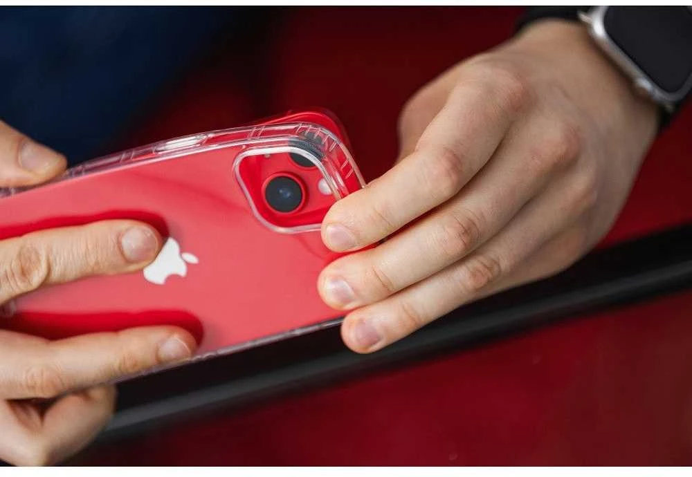 „iPhone 15 PLUS“ dėklas „Forcell F-Protect Long Lasting“ skaidrus