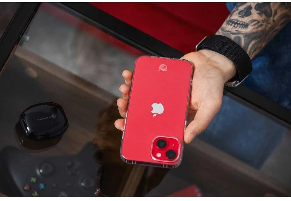 „iPhone 15 PLUS“ dėklas „Forcell F-Protect Long Lasting“ skaidrus