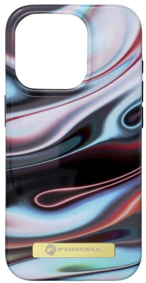 „iPhone 15 PLUS“ dėklas „Forcell F-Protect Mirage“, suderinamas su „Magsafe Glow“