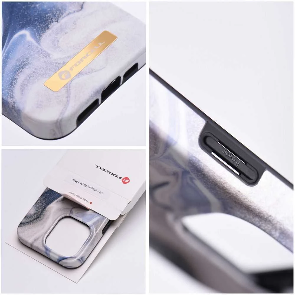 „iPhone 15 PLUS“ dėklas „Forcell F-Protect Mirage“, suderinamas su „Magsafe Magic Sand“