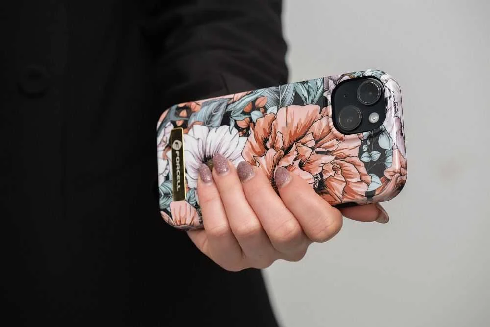 „iPhone 14 PLUS“ dėklas „Forcell F-Protect Mirage“, suderinamas su „Magsafe bloom bush“