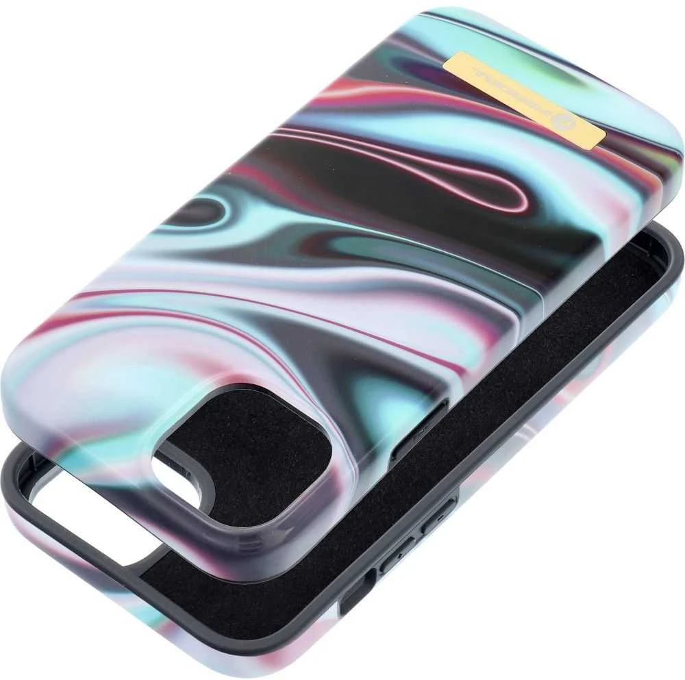 „iPhone 15 PLUS“ dėklas „Forcell F-Protect Mirage“, suderinamas su „Magsafe Glow“