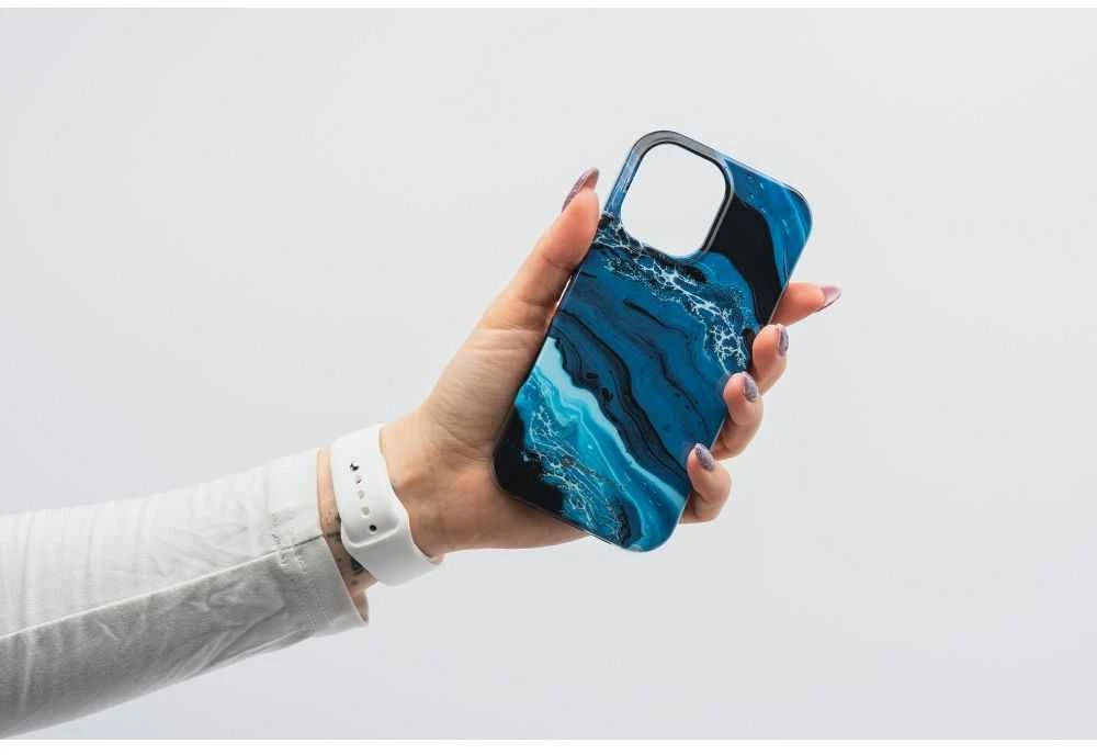 „iPhone 15 PRO MAX“ dėklas „Forcell F-Protect Mirage“, suderinamas su „Magsafe Military Drop Test“, giliavandenis