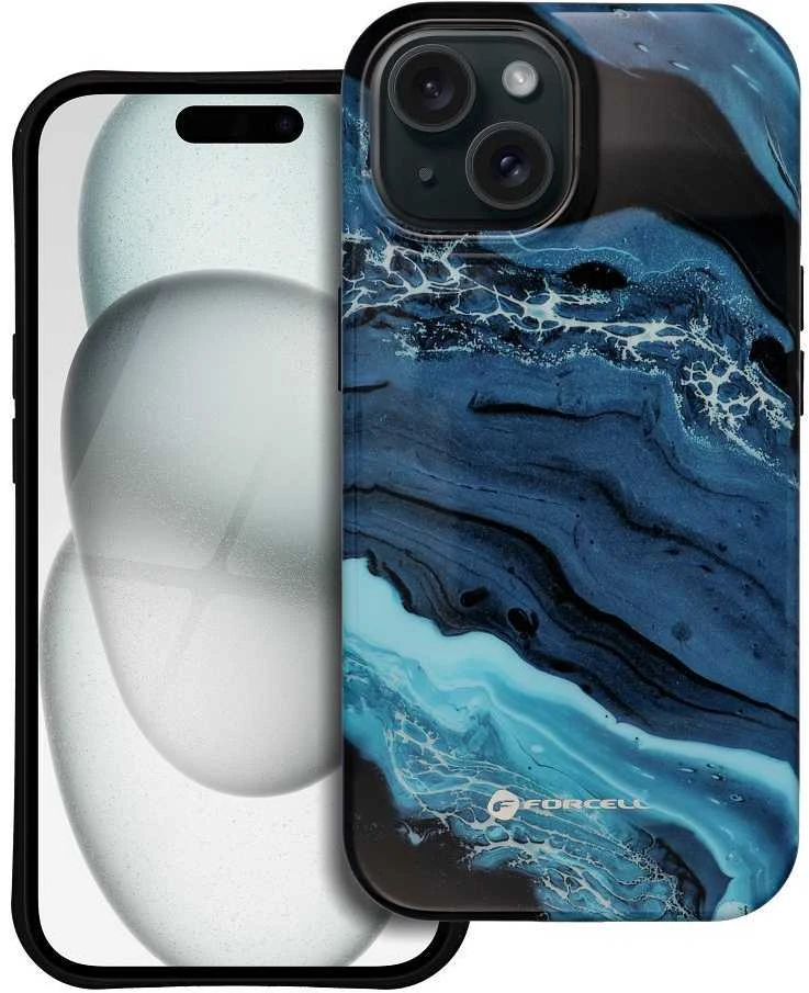 „iPhone 15 Forcell F-Protect Mirage“ dėklas, suderinamas su „Magsafe Military Drop Test“ giliavandenėje jūroje.