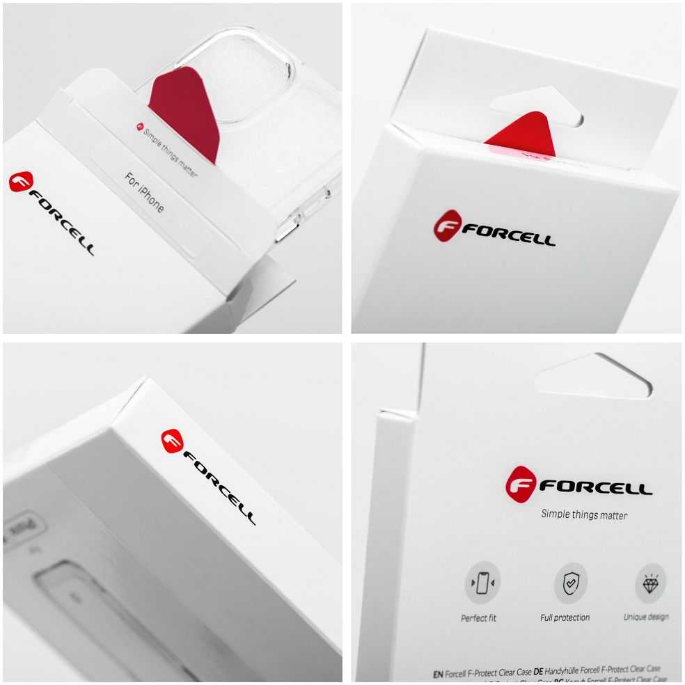 Honor X7a dėklas Forcell F-Protect permatomas