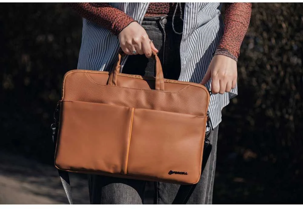 FORCELL F-PROTECT URBAN STYLE Bag for Nešiojamas kompiuteris 15,6" ruda