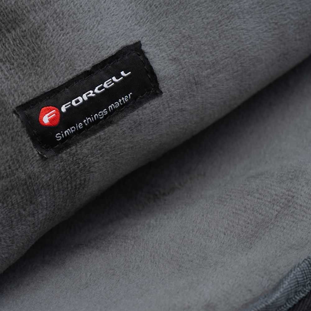 FORCELL F-PROTECT URBAN STYLE Bag for Nešiojamas kompiuteris 15,6" juodas