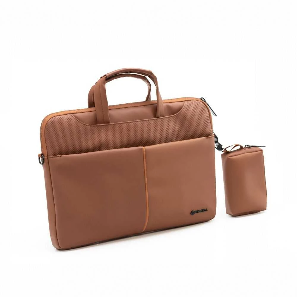 FORCELL F-PROTECT URBAN STYLE Bag for Nešiojamas kompiuteris 15,6" ruda