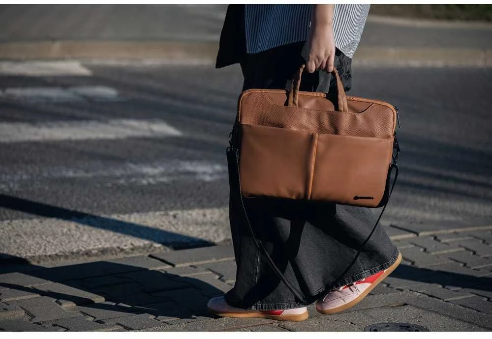 FORCELL F-PROTECT URBAN STYLE Bag for Nešiojamas kompiuteris 15,6" ruda