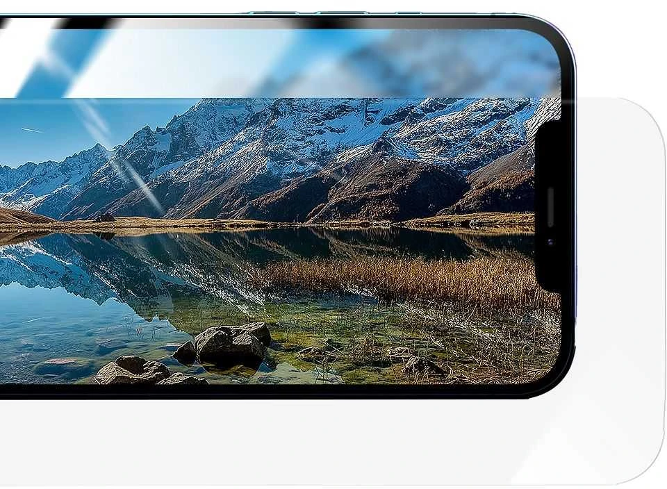 Hibridinis stiklas su „iPhone 16 Forcell Flexible Nano Glass“