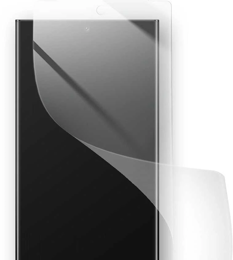 Hibridinis stiklas su „iPhone 16 Forcell Flexible Nano Glass“