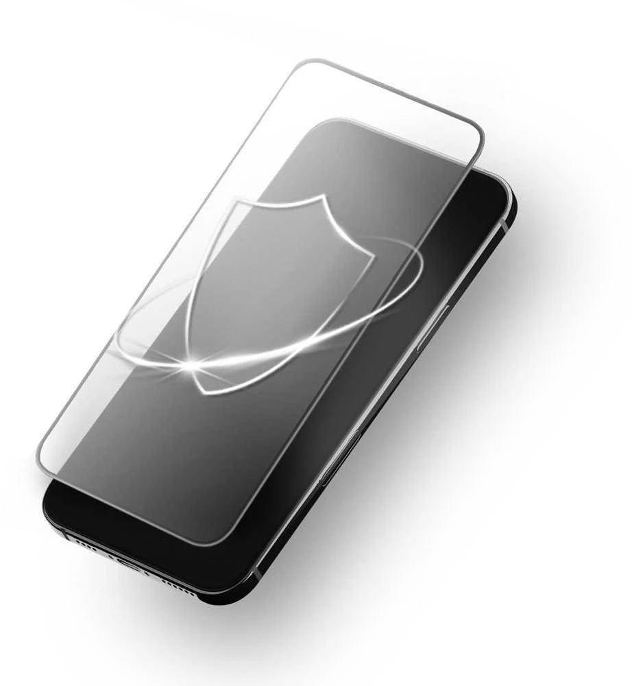 Grūdintas stiklas iPhone 12 PRO MAX Forcell Ultra Clear Glass juodas