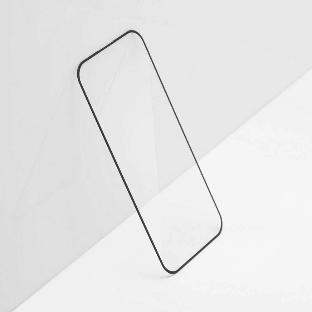 Grūdintas stiklas iPhone 12 PRO MAX Forcell Ultra Clear Glass juodas