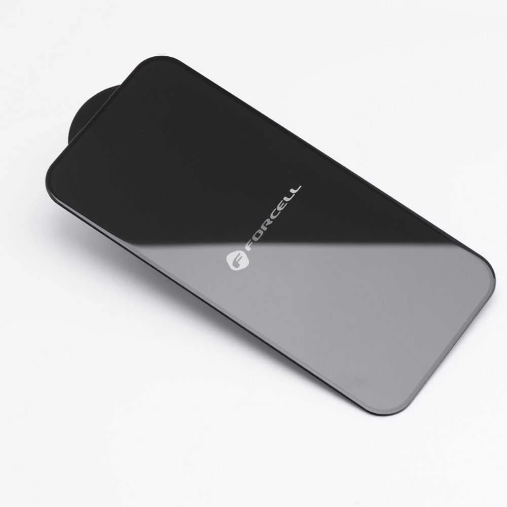 Grūdintas stiklas iPhone 14 PRO Forcell Ultra Clear Glass juodas