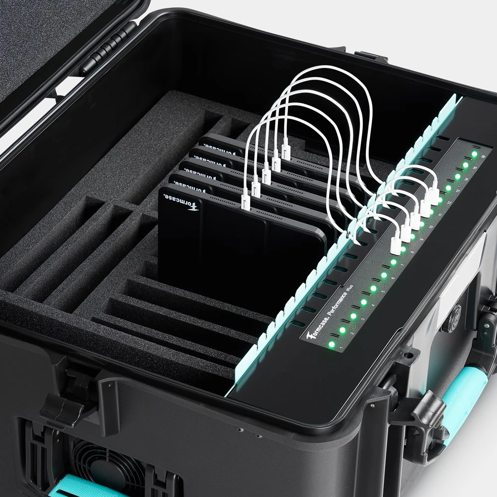 „Formcase TransformerCase T10M-PD Perf. Plus“ nešiojamų įrenginių valdymo korpusas Juodas