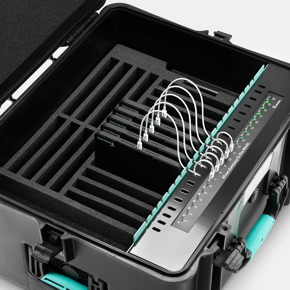 Planšetė Formcase TransformerCase T20MC Pro Portable device management case Juodas
