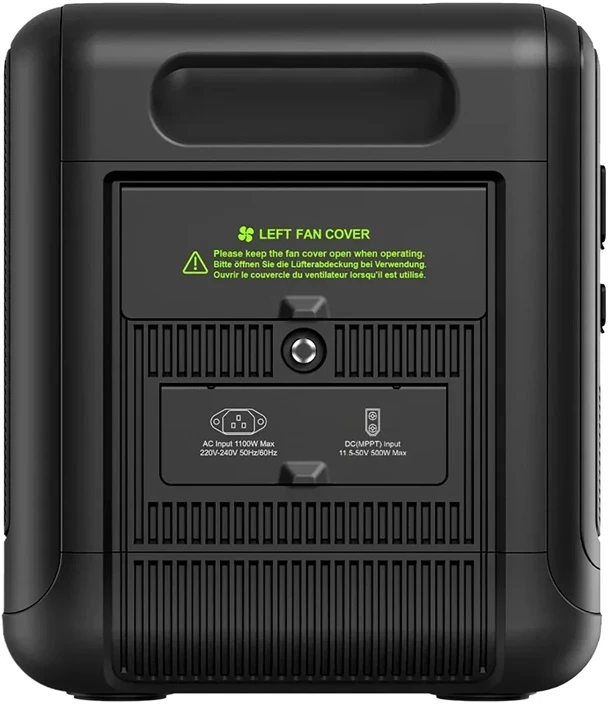 FOSSIBOT F2400 2400W Charging Station Juodas