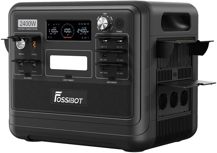 FOSSIBOT F2400 2400W Charging Station Juodas