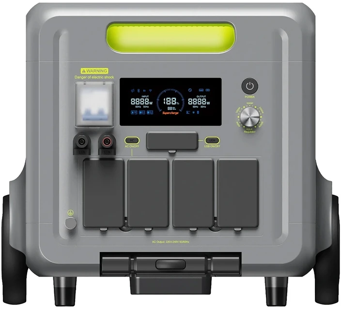 FOSSIBOT F7200 7200W Charging Station (Žalias)