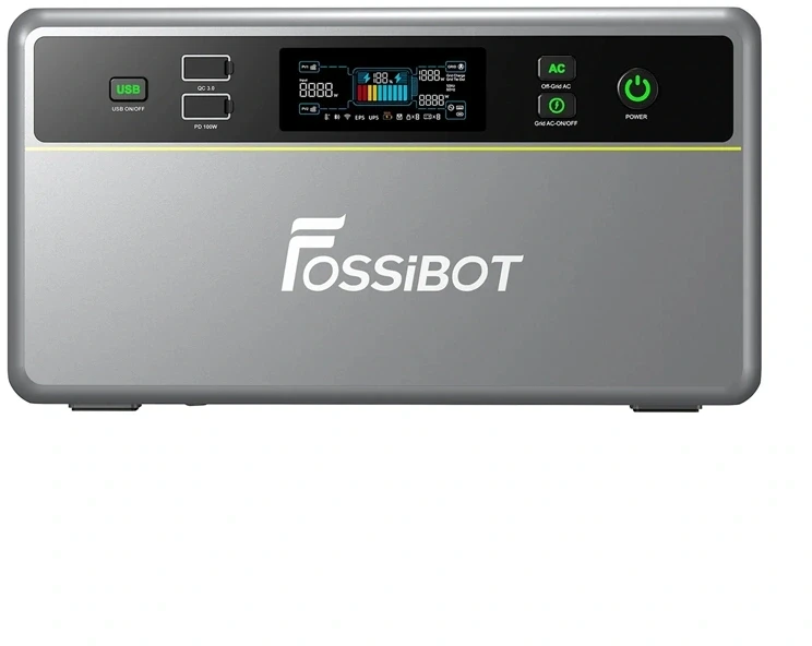 FOSSIBOT FBP1200 1200W Charging Station (žalias)