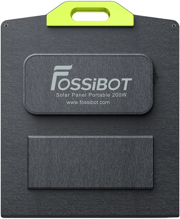 FOSSIBOT SP200 200W Solar Panel (Juodas)