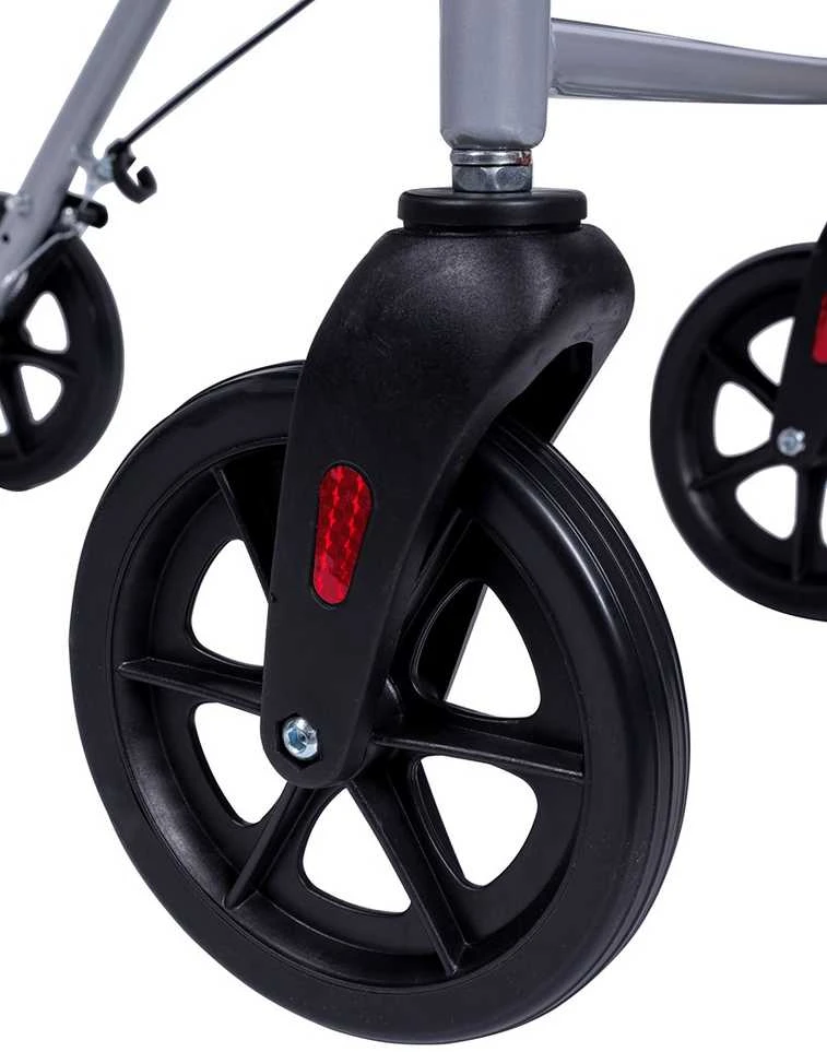 MDH Judėjimo Priemonė - Aliuminis Stovas 120kg Talpa, Reguliuojamas Sėdynė 51-56cm, Sulankstomas