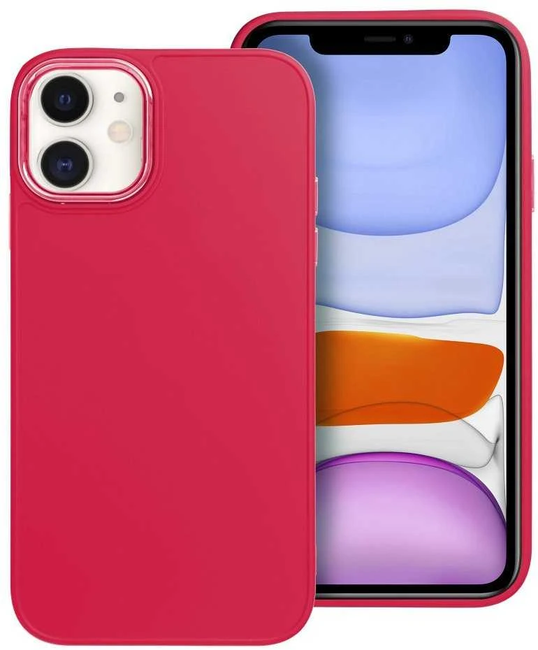 OEM dėklas, skirtas „iPhone 11 Frame“, rausvai raudonas