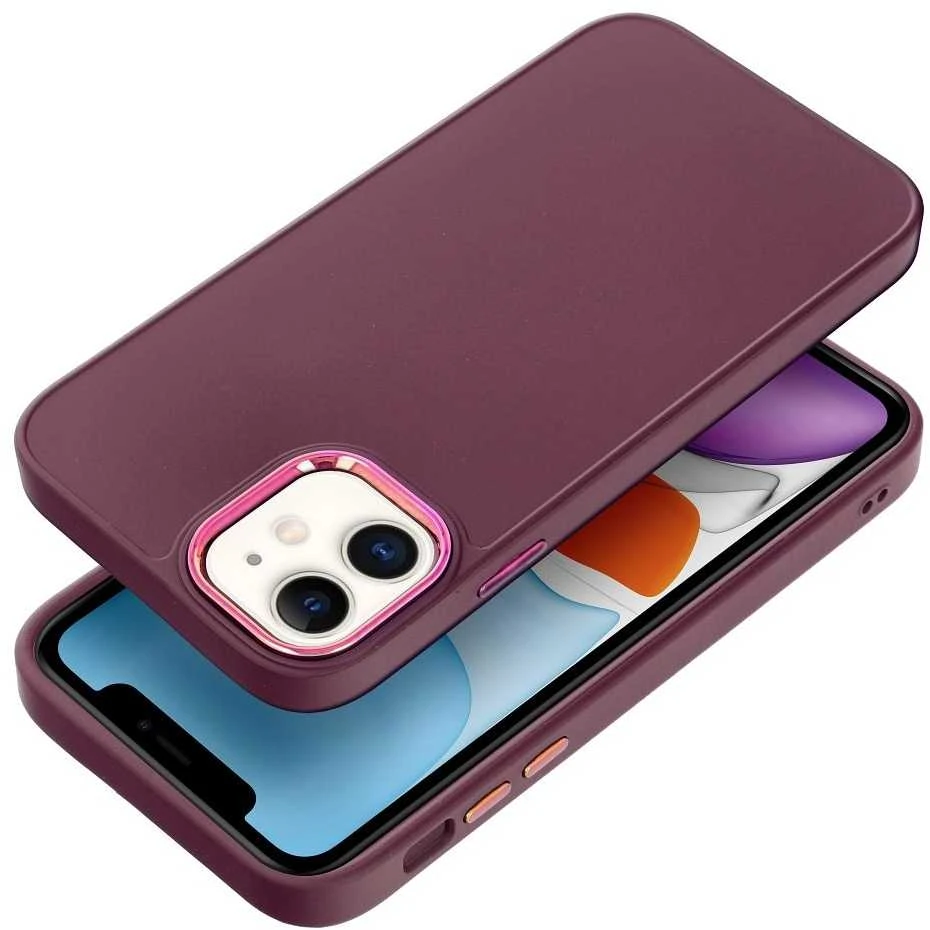 Dėklas Oem Case for iPhone 11 Frame violetinė