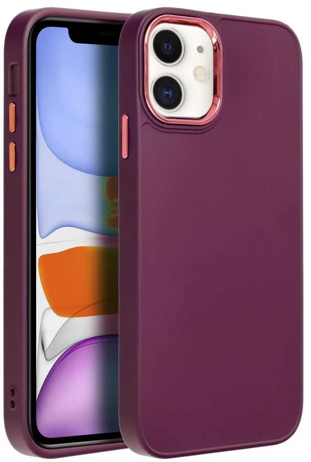 Dėklas Oem Case for iPhone 11 Frame violetinė