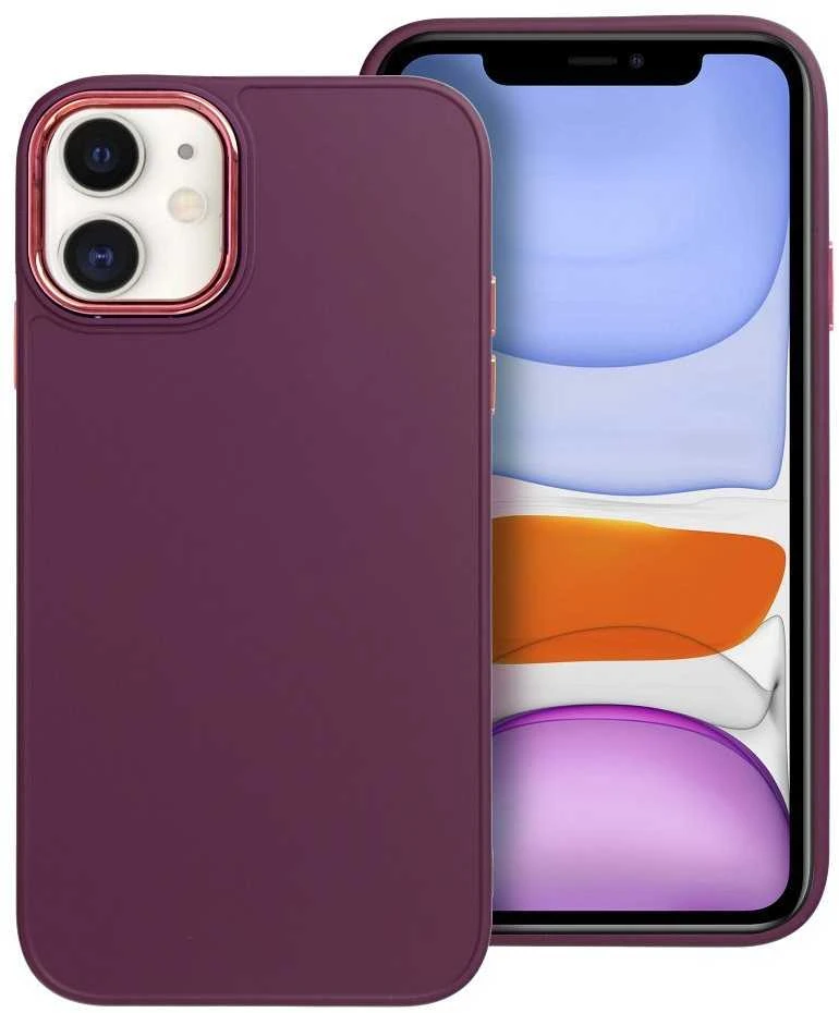 Dėklas Oem Case for iPhone 11 Frame violetinė