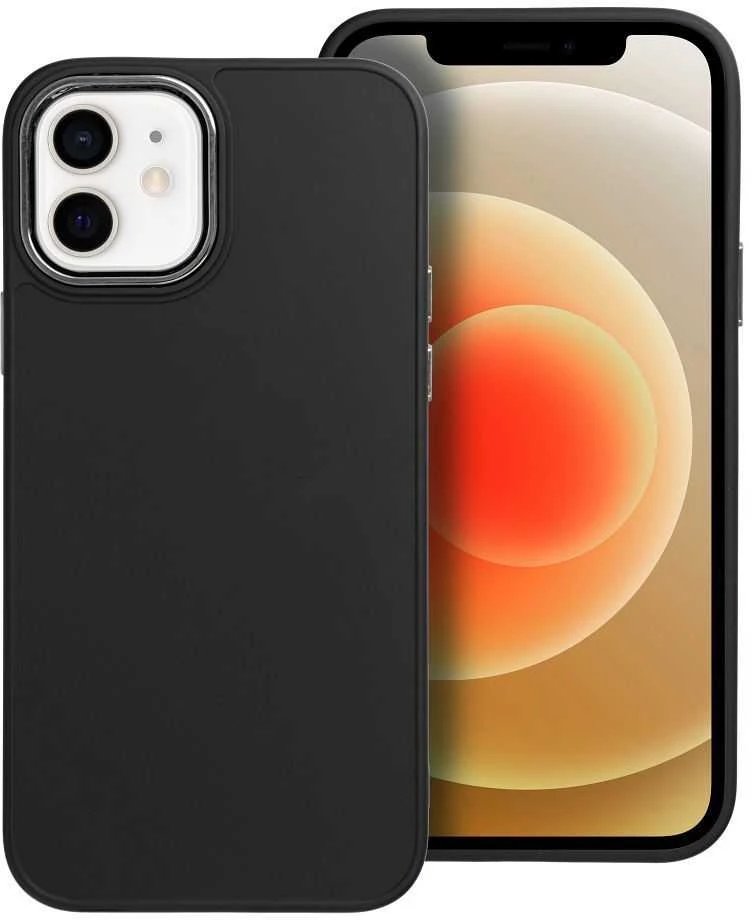 Dėklas Oem Case for iPhone 12 / 12 PRO Frame juodas