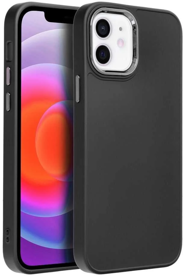 Dėklas Oem Case for iPhone 12 / 12 PRO Frame juodas
