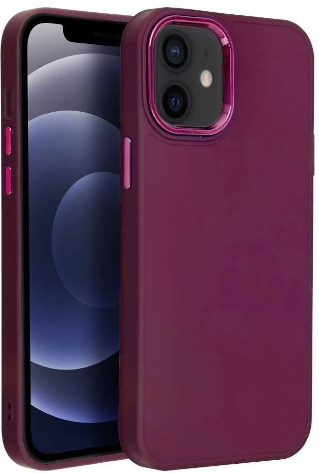 Dėklas Oem Case for iPhone 12 MINI Frame violetinė