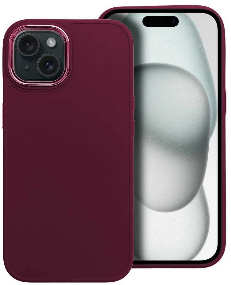 Dėklas Oem Case for iPhone 15 Frame violetinė