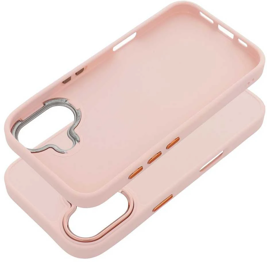 Reach Dėklas FRAME Apple iPhone 16 šviesiai rožinis