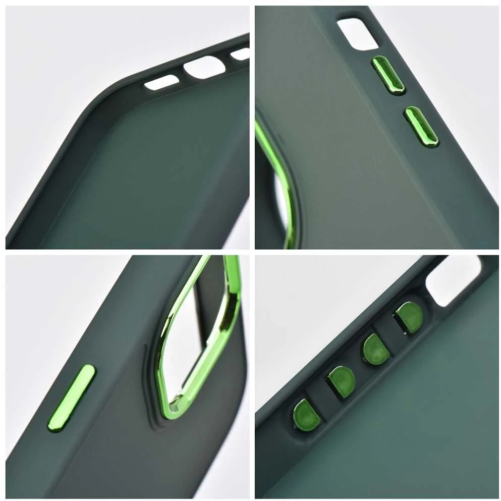 OEM dėklas, skirtas iPhone 17 AIR Frame žalias
